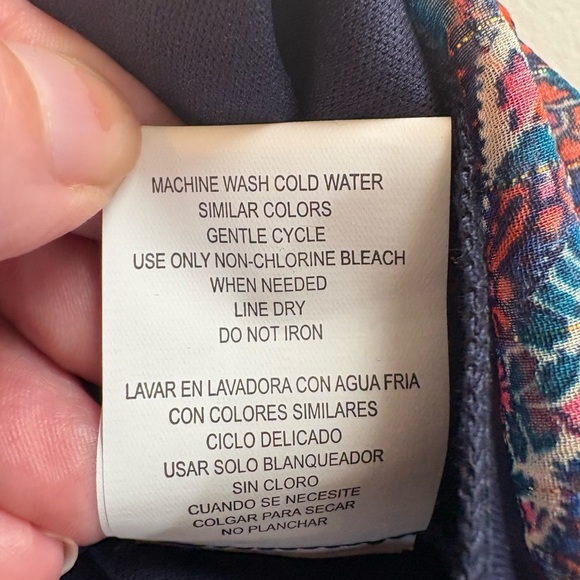 Speechless Tunic Geometric Chiffon Dress NWT Nordstrom Size Small 0381 - Picture 10 of 10